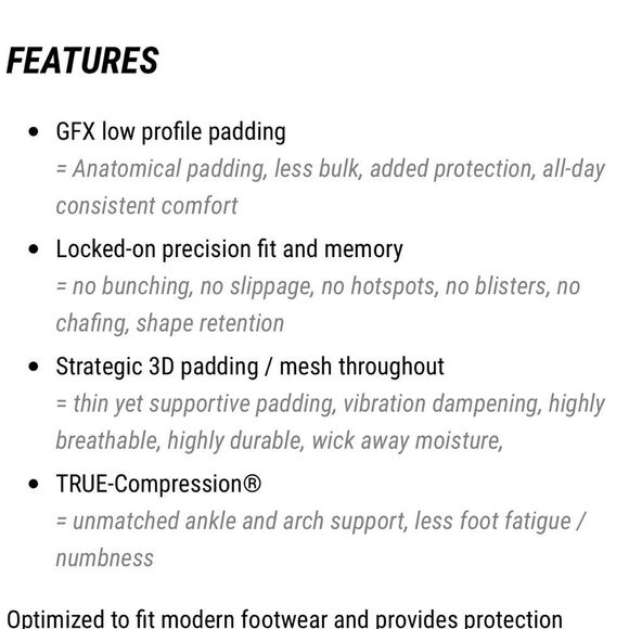 🆕 Dissent Labs Genuflex Compression Crew Socks - Picture 9 of 11